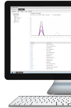 Screenshot Soferu<sup>®</sup> Auswertungen